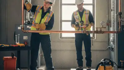 Emergency plumber repairing leak in Saint Petersburg, FL for 24/7 plumbing service