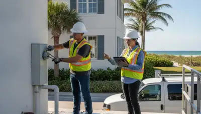 Plumber repairing pipe in Saint Petersburg, FL for fast plumbing service