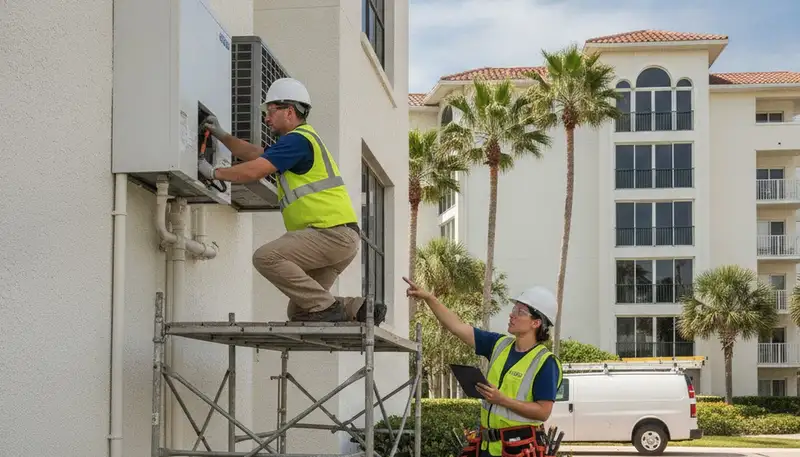 Plumber repairing pipe in Saint Petersburg, FL for residential plumbing service