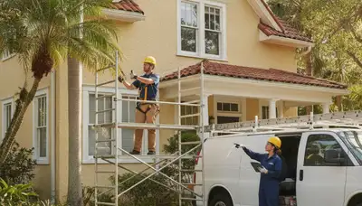 Plumber repairing a pipe in Saint Petersburg, FL for plumbing repair service