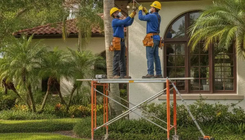 Plumber repairing sink pipes in Saint Petersburg, FL for reliable plumbing service