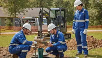 Septic repair technician serving Saint Petersburg, FL for fast residential plumbing solutions