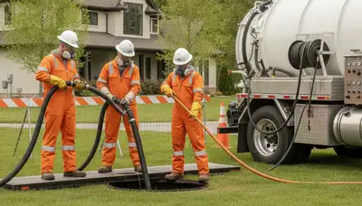 Septic tank cleaning service in Saint Petersburg, FL by On Call Plumbers