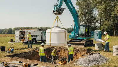 Septic tank installation for Saint Petersburg, FL homes by On Call Plumbers
