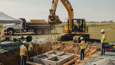 Septic tank installation for Saint Petersburg, FL homes by On Call Plumbers